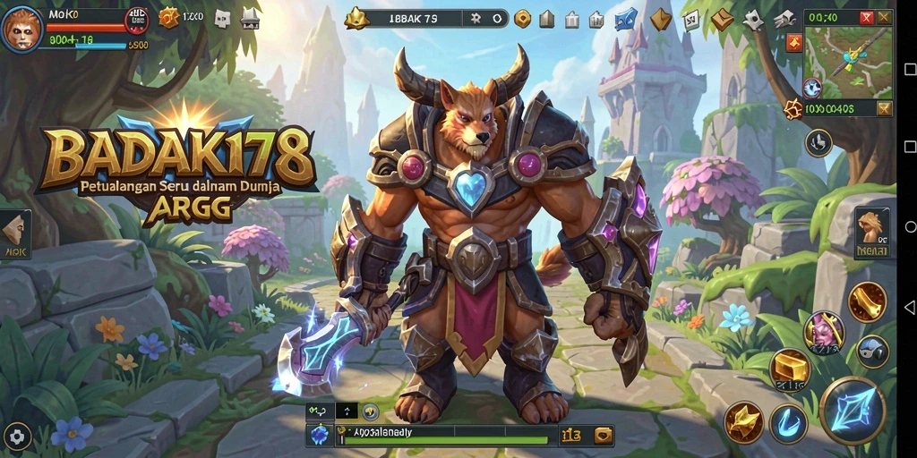 Tampilan seru dari gameplay <strong>BADAK178</strong> yang menampilkan pertempuran epik.