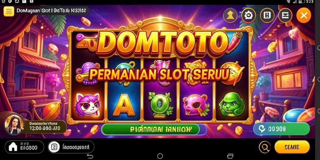 Tampilan gameplay DOMTOTO yang menawan dan mengesankan.