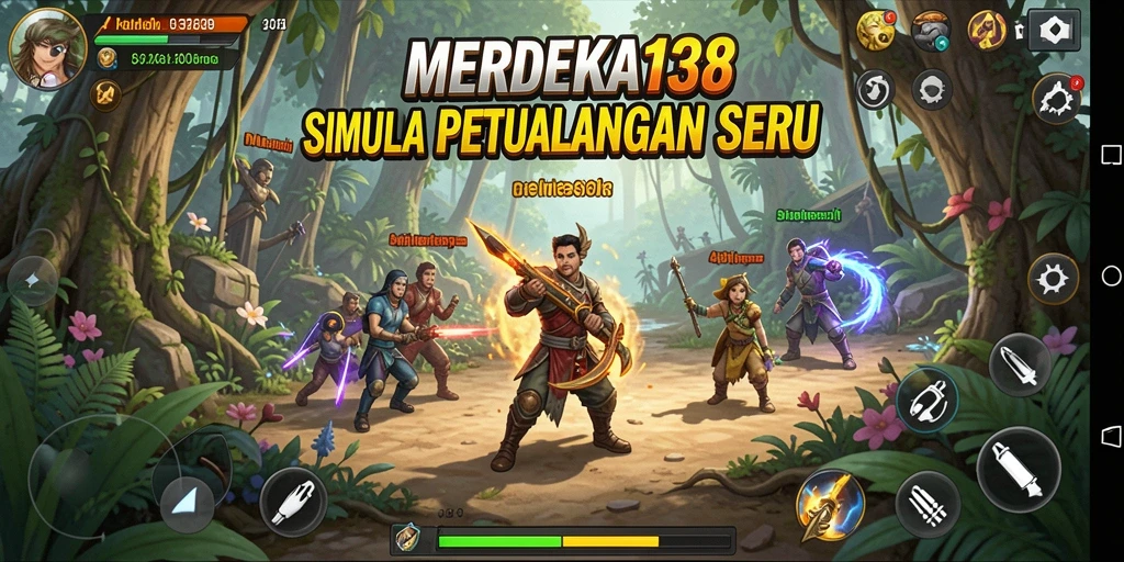 Tangkapan layar gameplay dari MERDEKA138 yang menarik dan mengesankan.