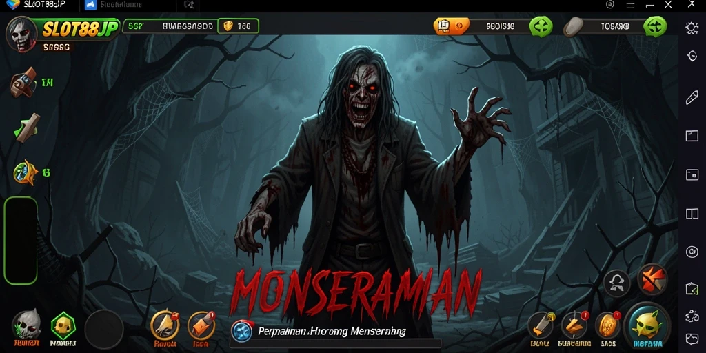 Gameplay menegangkan yang penuh kengerian di SLOT88JP.