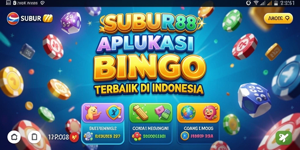 Tampilan gameplay Bingo yang seru dan interaktif di SUBUR88.